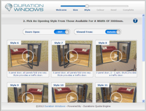 Bi-folding Door Online Estimator